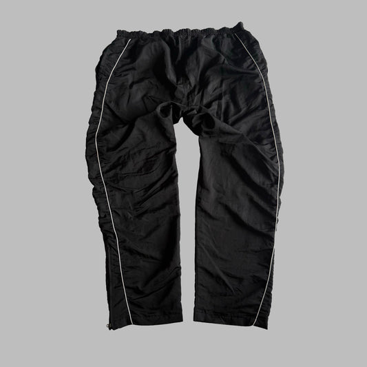 90s Nike Wide Leg Striped Track Pants - XL
