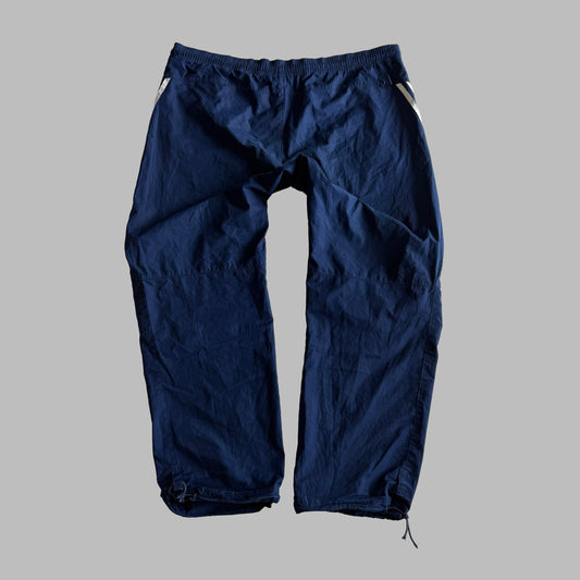90s Adidas Three Stripe Baggy Track Pants - XL