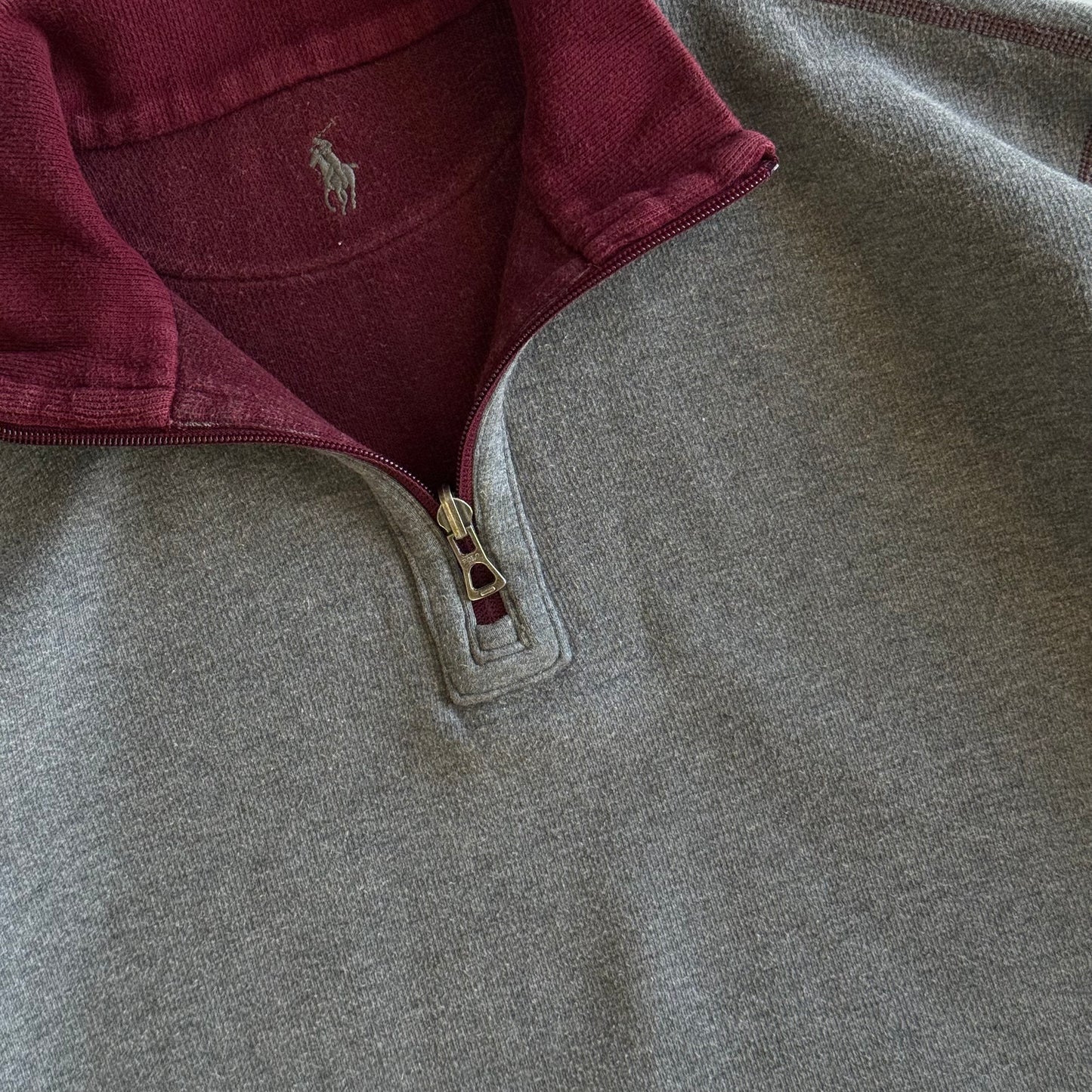 Reversible Ralph Lauren Quarter Zip - Medium