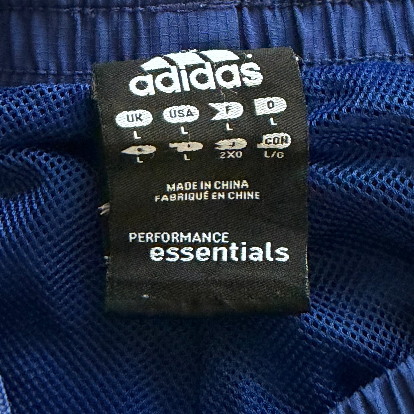 Y2K Adidas Three Stripe Baggy 3/4 Track Pants - L