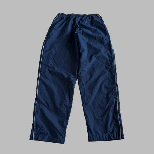 Y2K Nike Spell Out Wide Leg Track Pants - XL