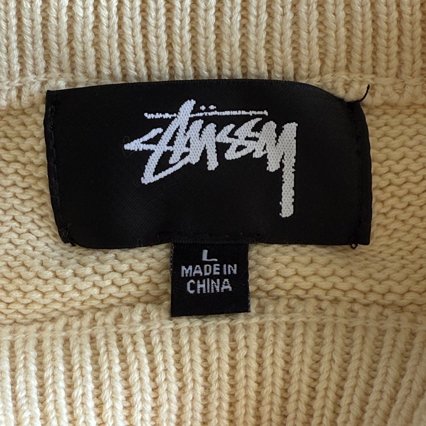 Stussy Swirly S Knit - Large