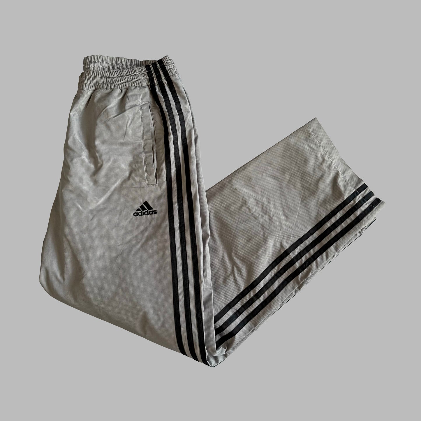 Adidas Wide Leg Track Pants - Small