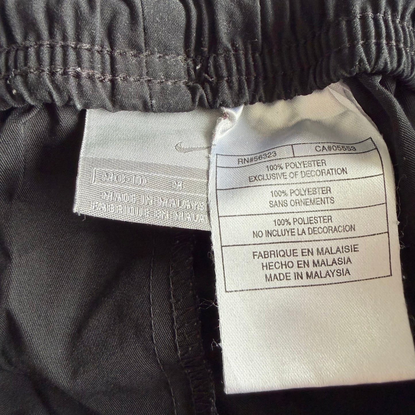 Y2K Nike Baggy Striped Track Pants - M