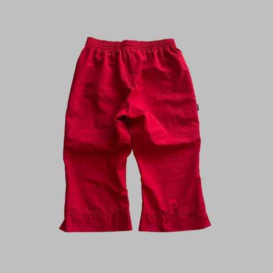 Y2K Adidas Wide Leg Capris - S