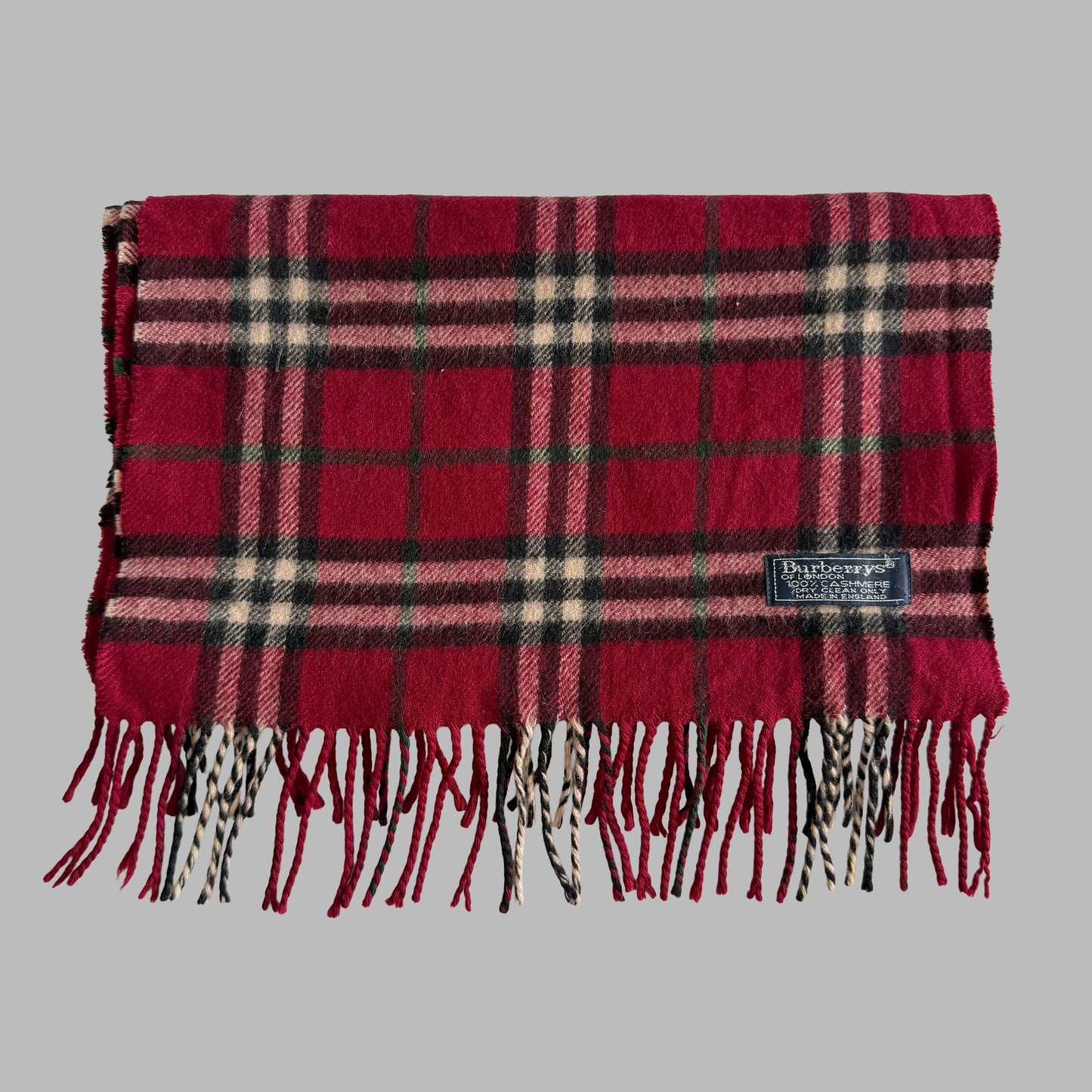 90s Burberry Scarf