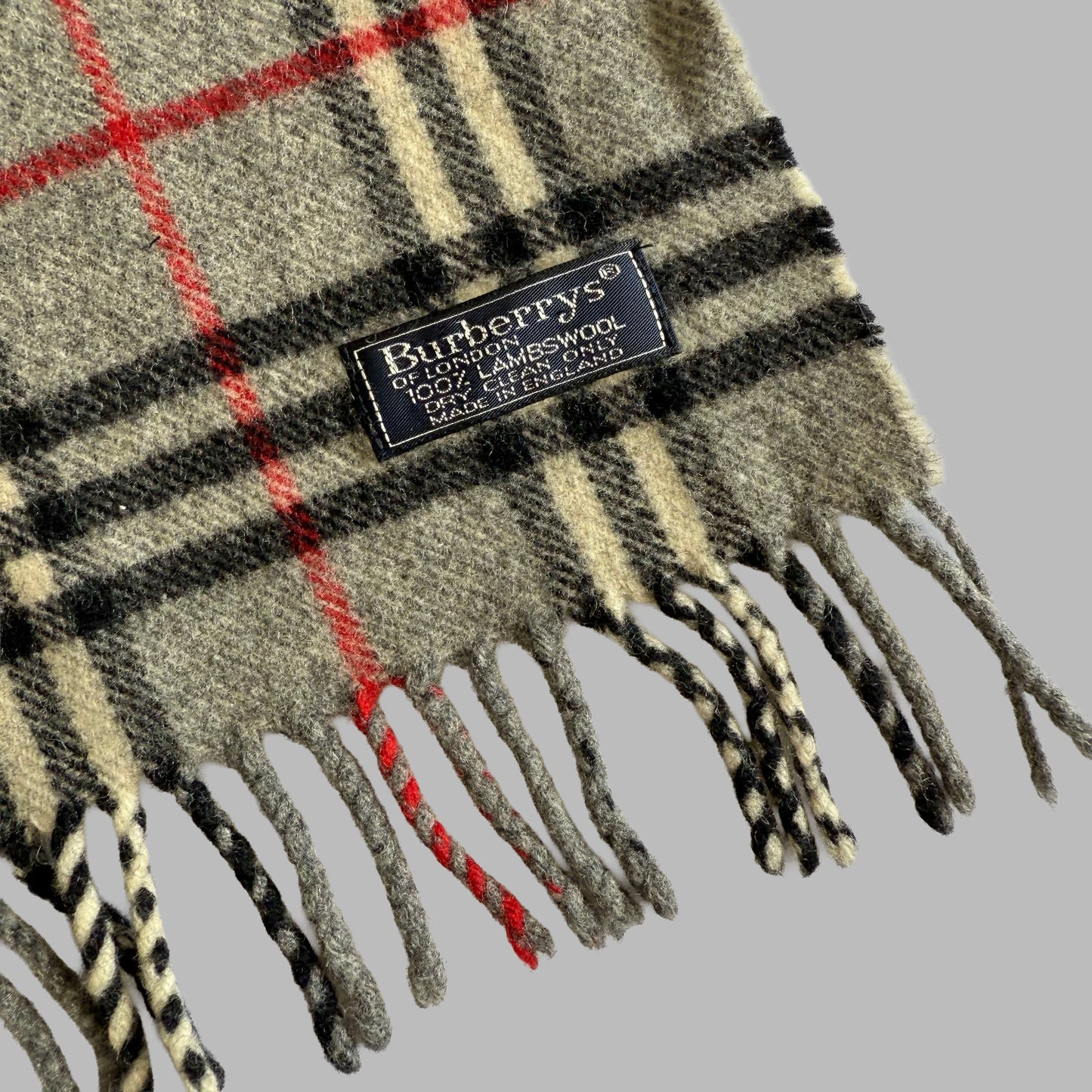 90s Burberry Scarf