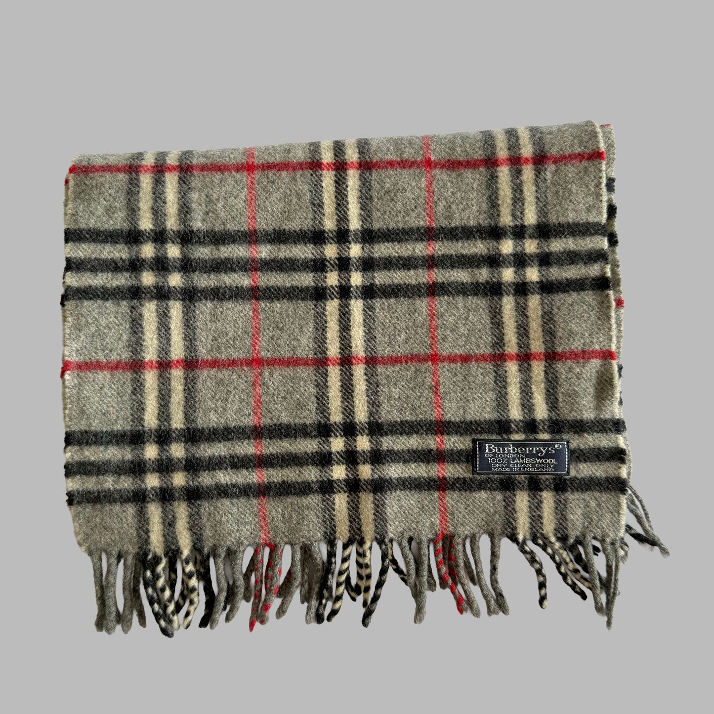 90s Burberry Scarf