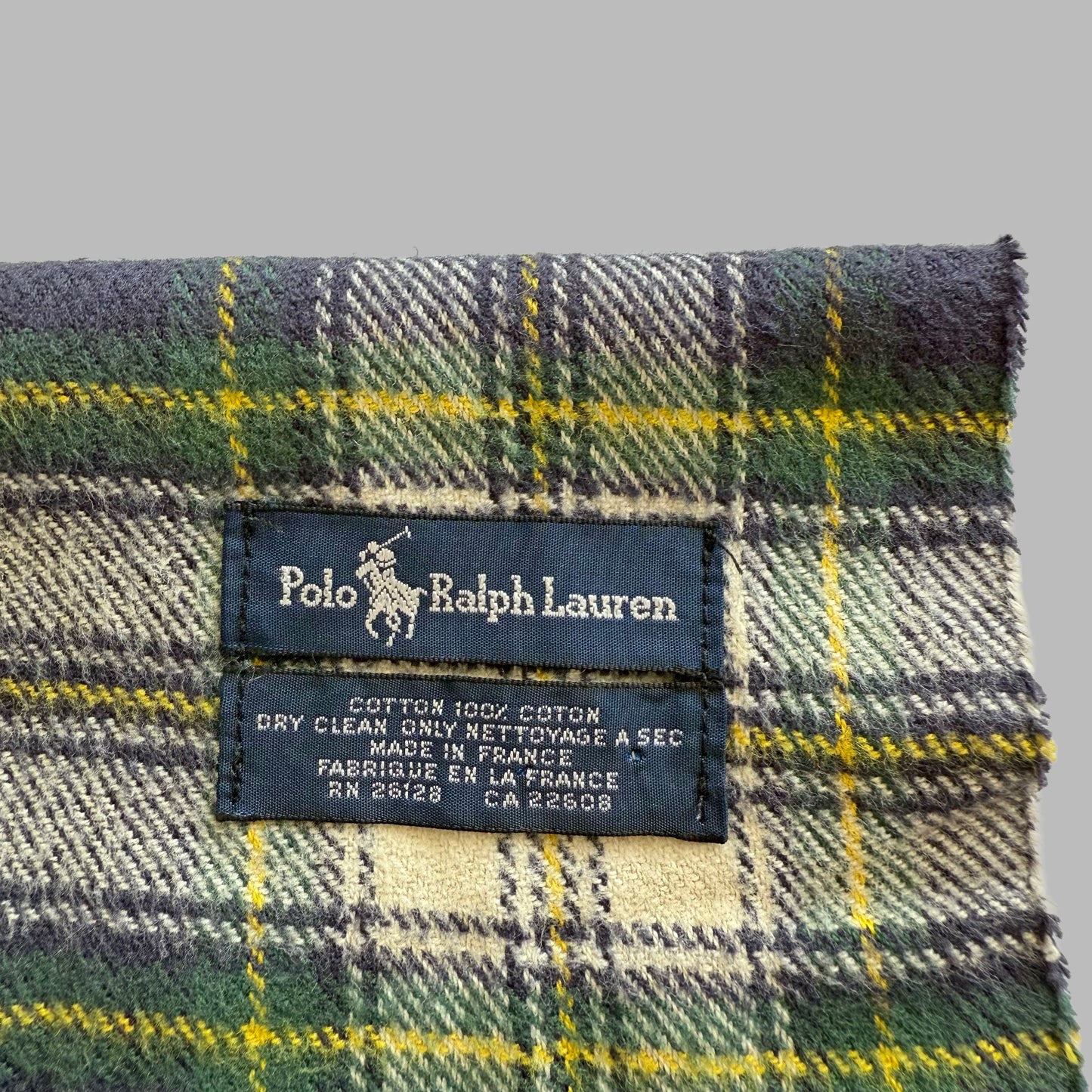 Ralph Lauren Tartan Scarf