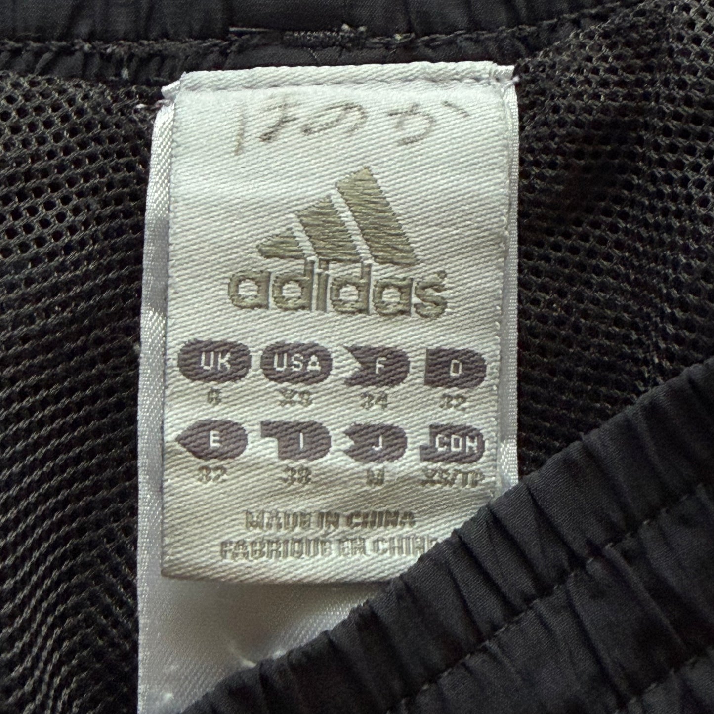 Y2K Adidas Three Stripe Baggy Capris - XS