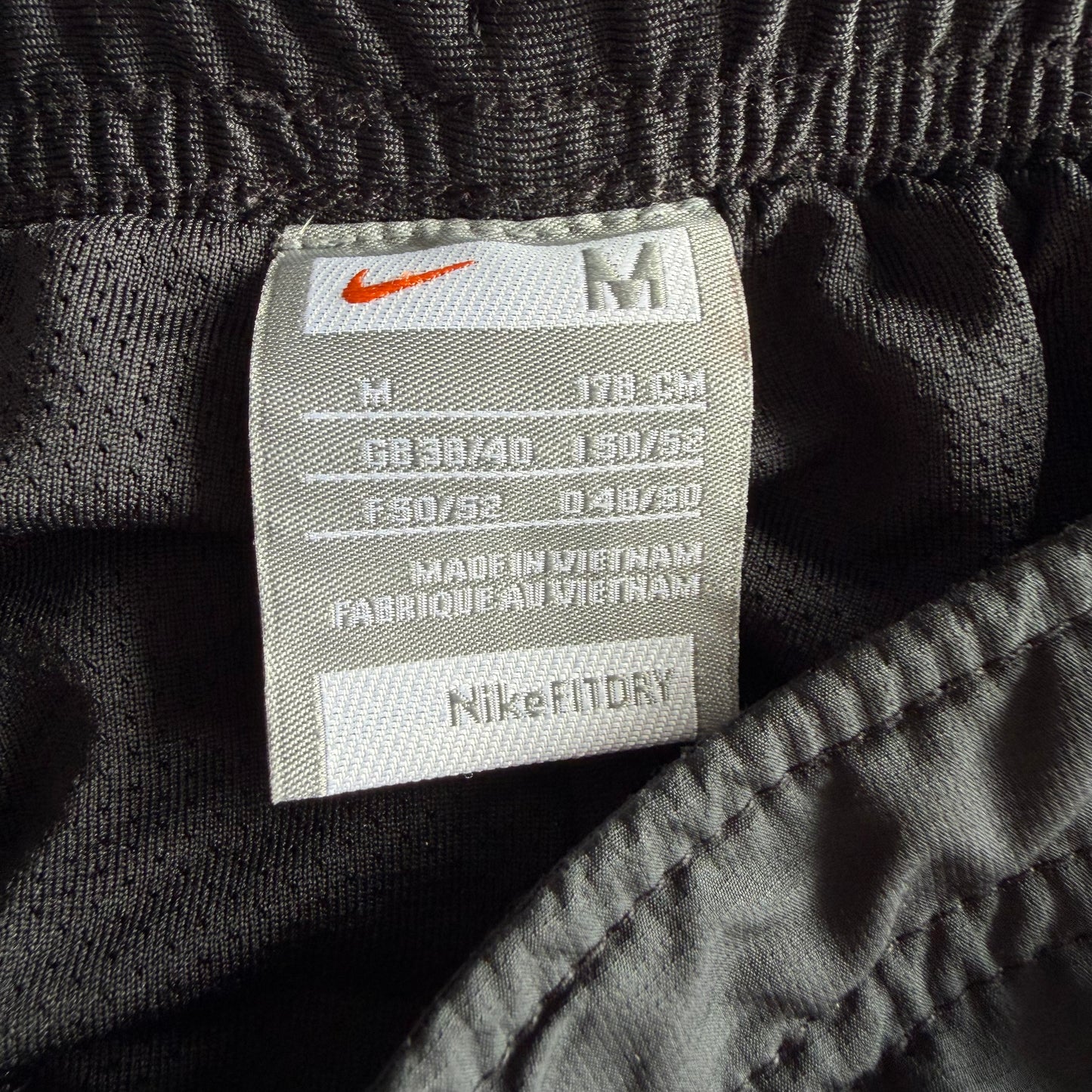 Y2K Nike Wide Leg Classic Track Pants - M