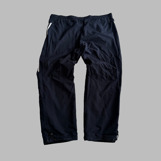 Y2K Adidas Three Stripe Baggy Track Pants - XL