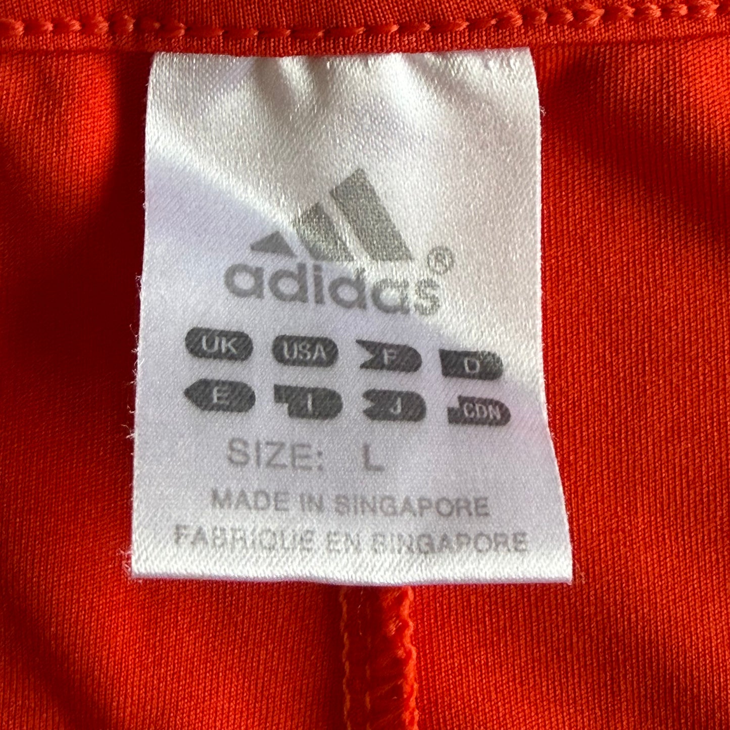 Y2K Adidas Activewear Three Stripe Top - M