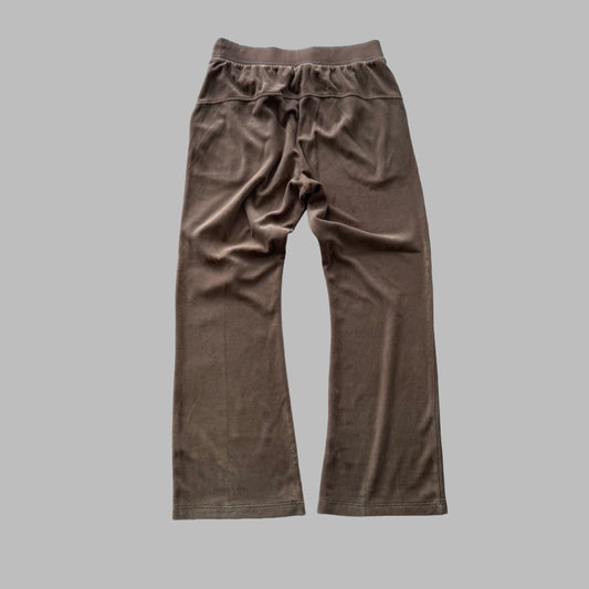 Y2K Adidas Wide Leg Spell Out Track Pants - S