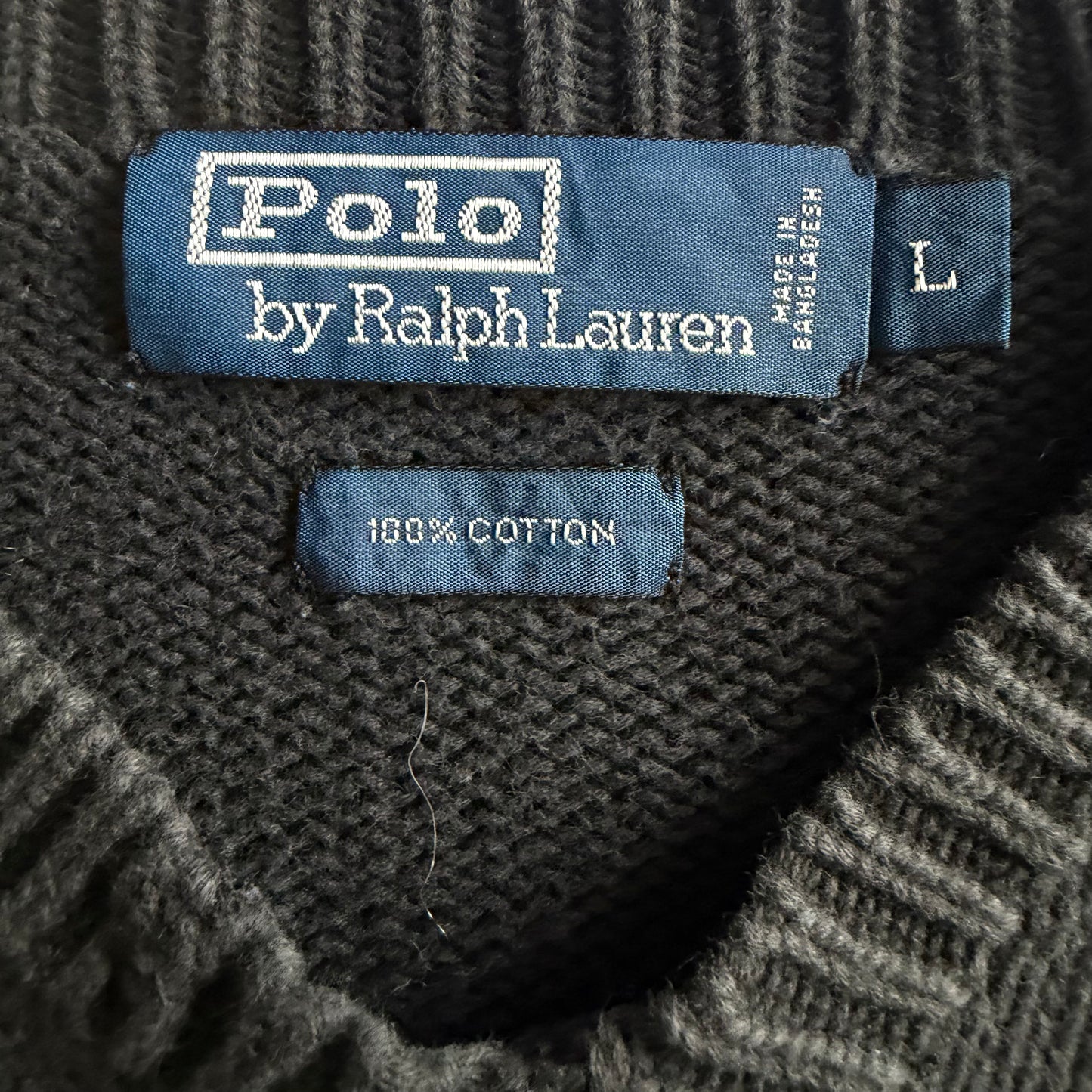 90s Polo Ralph Lauren Heavy Knit - L