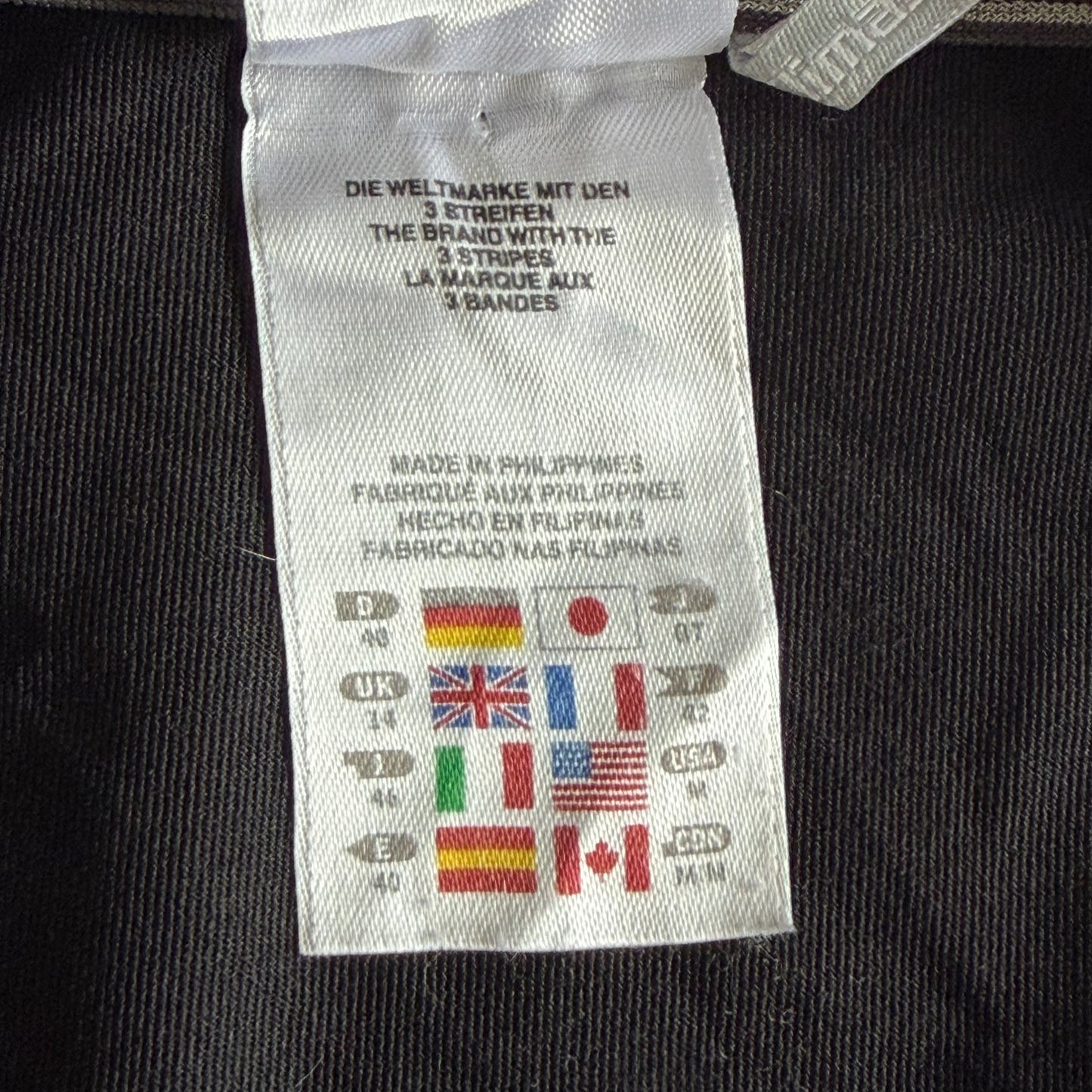 Y2K Adidas V-Neck Activewear Tank - M