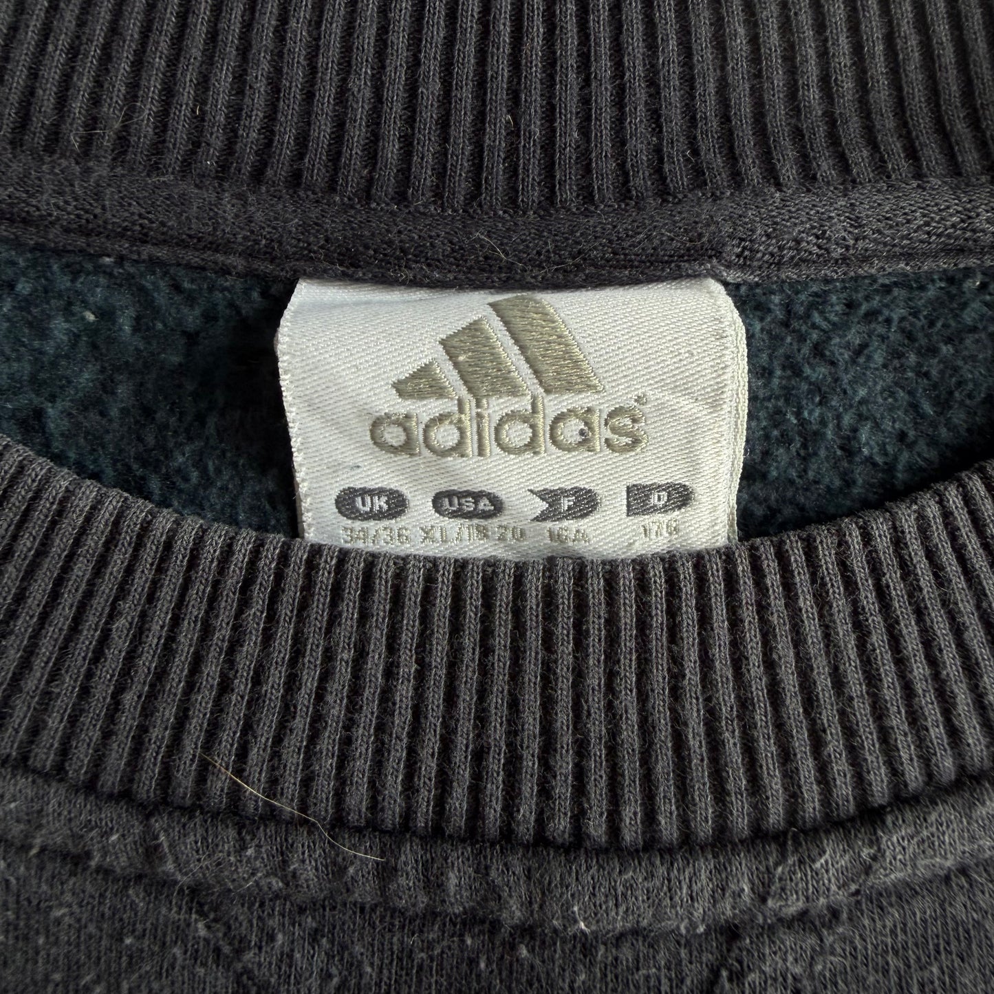 00s Adidas Spell Out Sweatshirt - Large