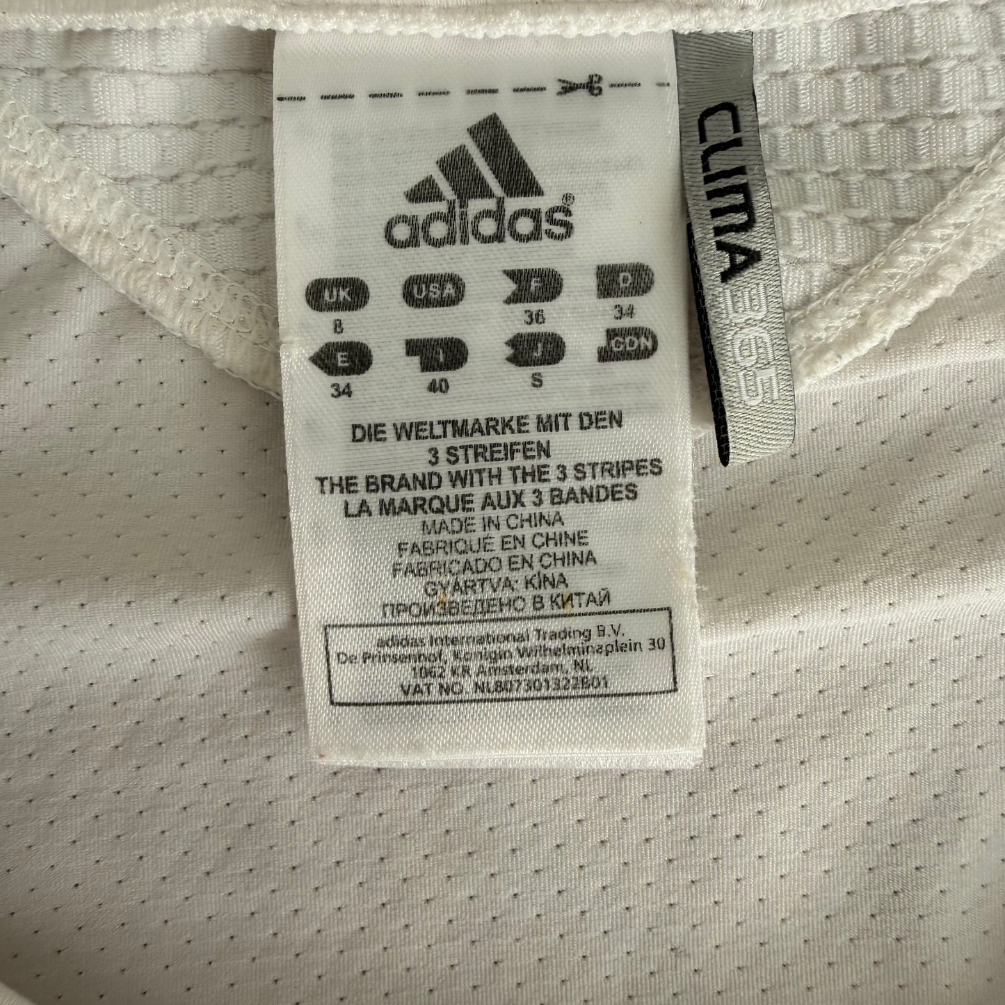 Y2K Adidas Three Stripe Synched Activewear Top - S