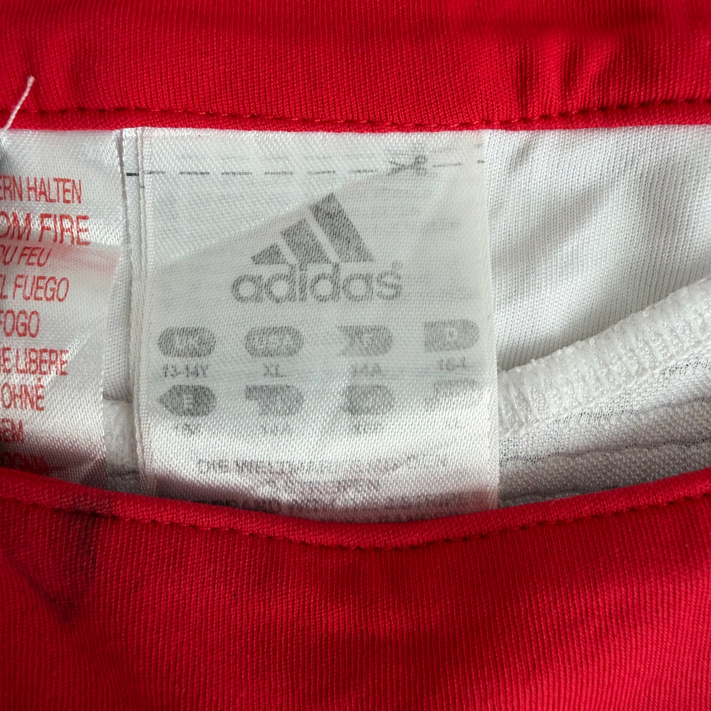 Y2K Adidas Scoop Neck Activewear Top - S