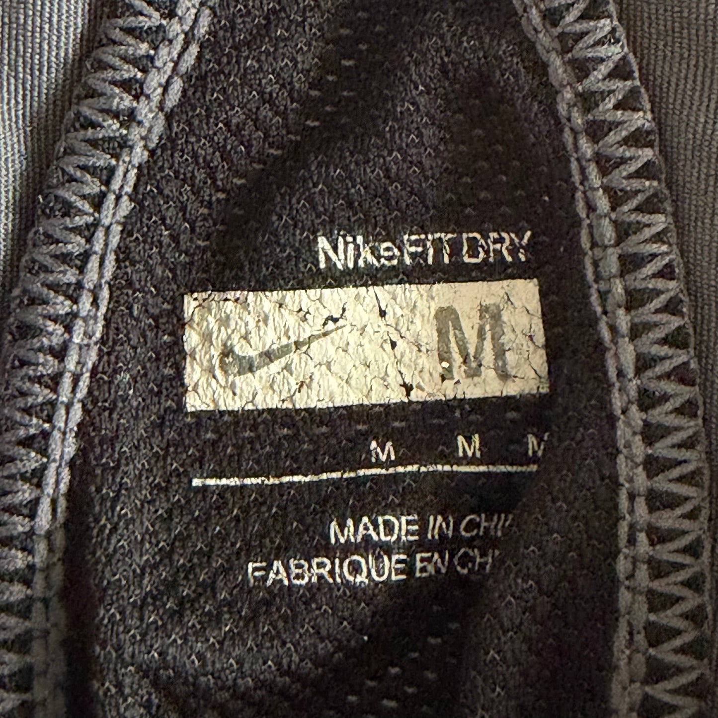 Y2K Nike Panelled Cross Back Activewear Top - S/M