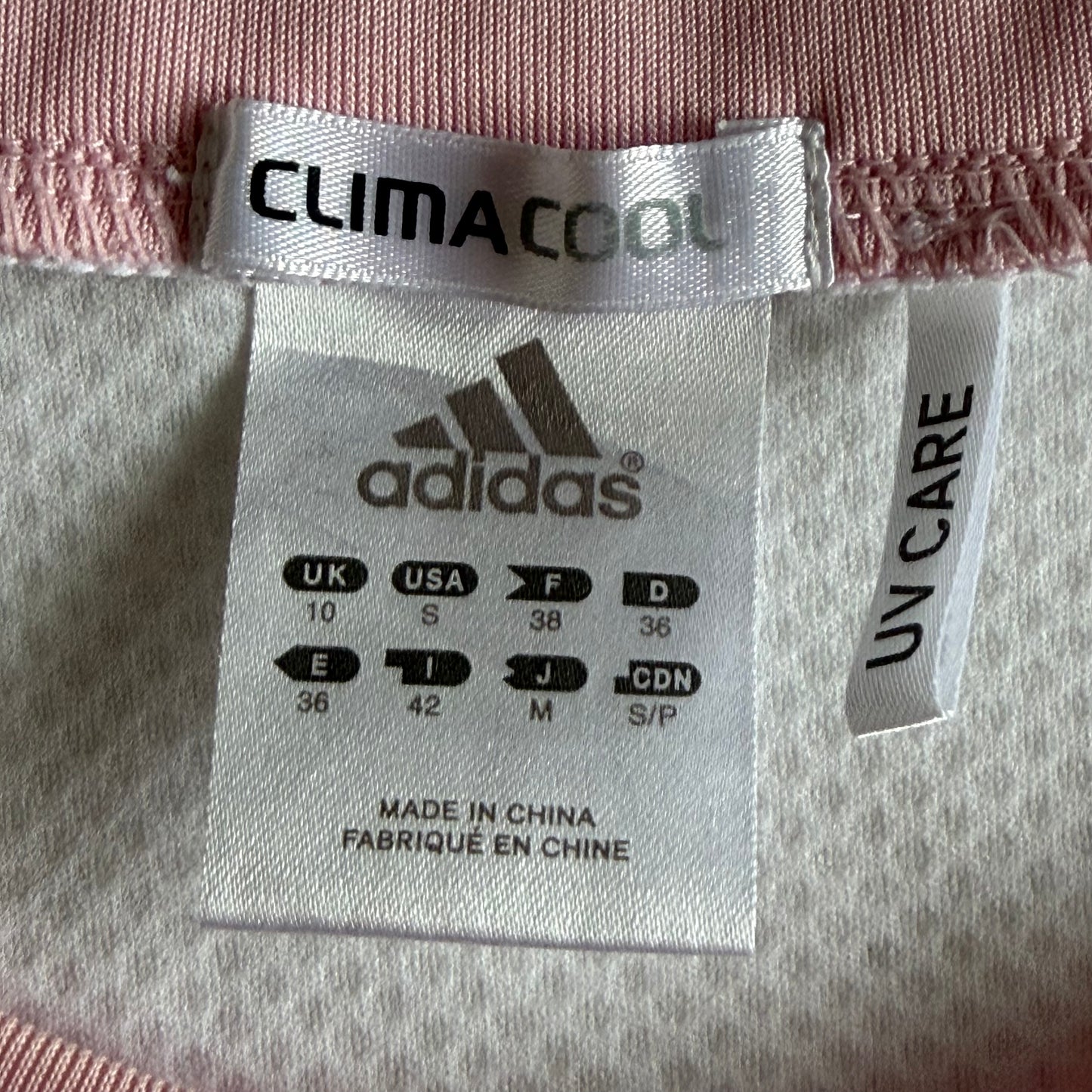 Y2K Adidas Panelled Activewear Top - M
