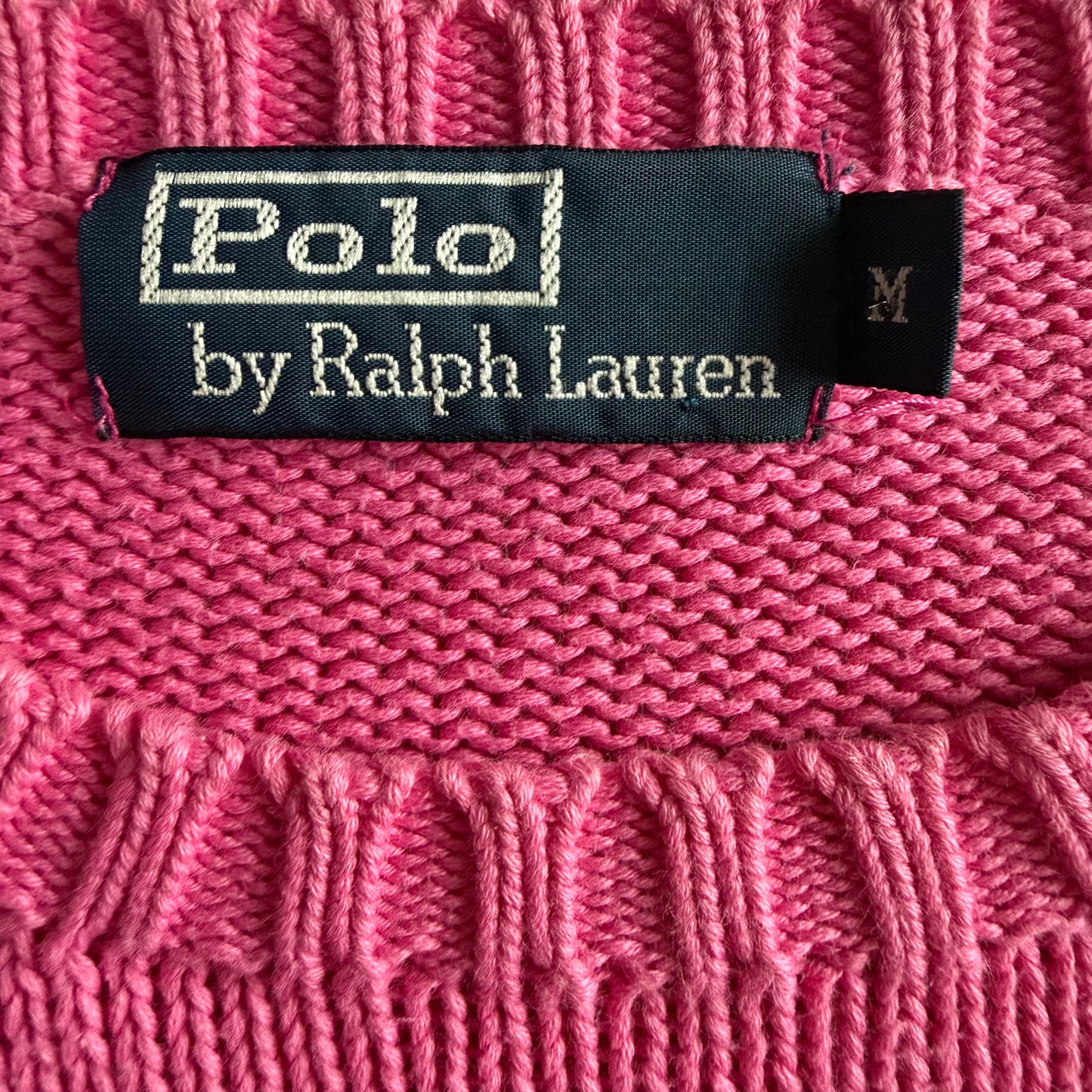 90s Polo Ralph Lauren Heavy Knit - M