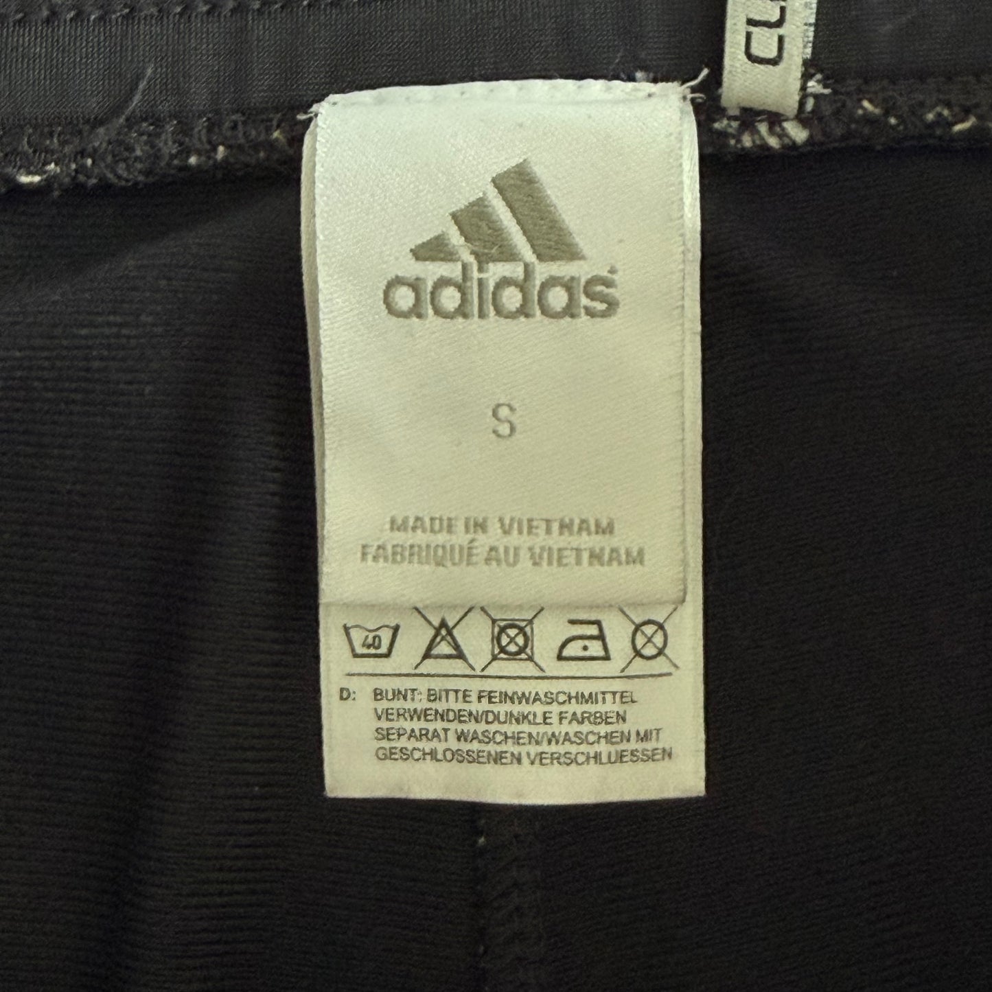 Y2K Adidas Three Stripe Baggy Active Track Pants - M