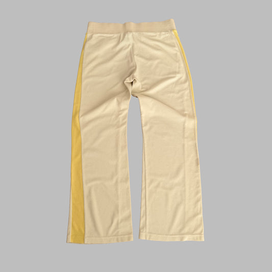 Y2K Nike Wide Leg Striped Track Pants - L