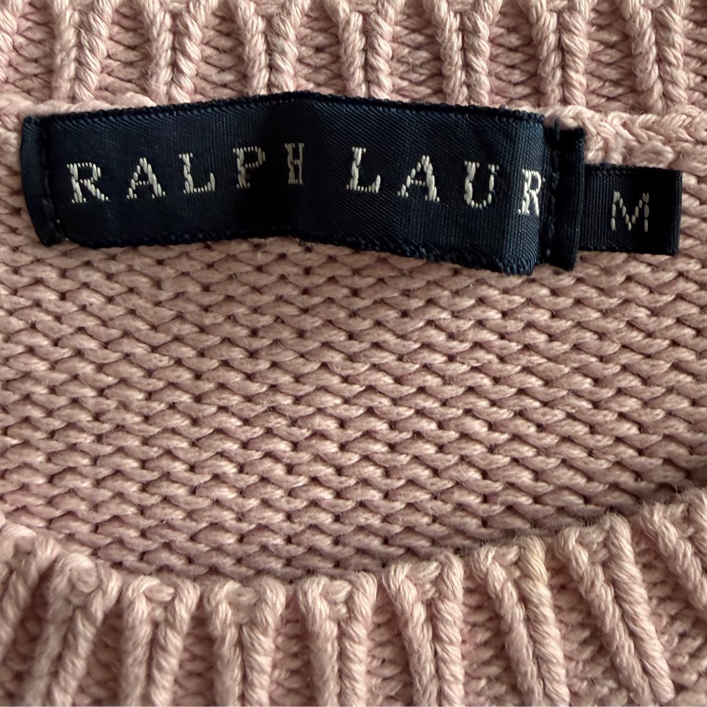 Y2K Polo Ralph Lauren Heavy Knit - S