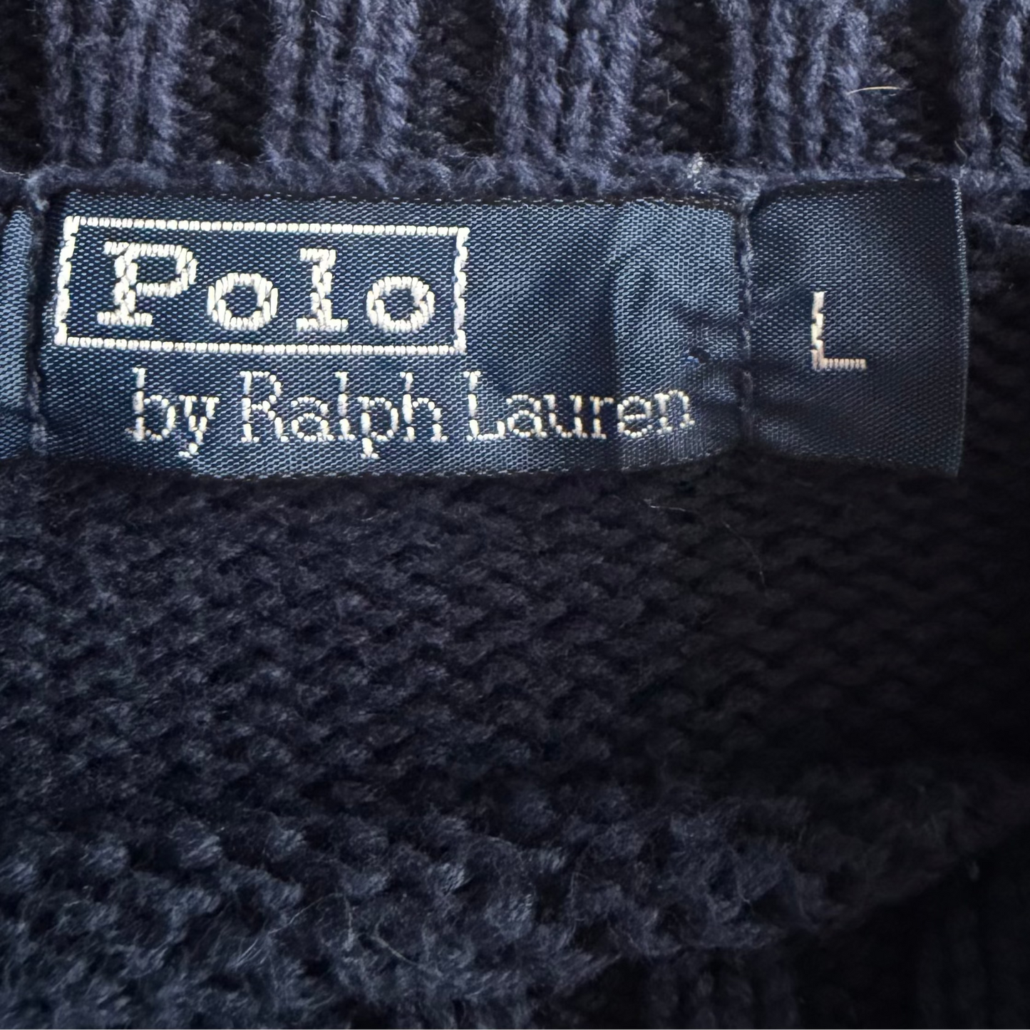 90s Polo Ralph Lauren Heavy Knit - S
