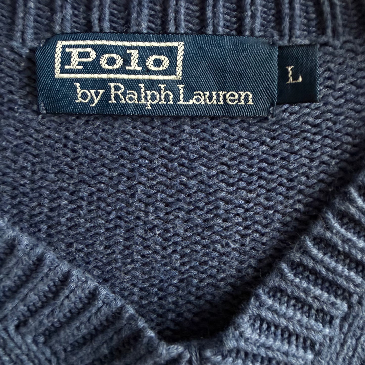 90s Polo Ralph Lauren Heavy Knit - L