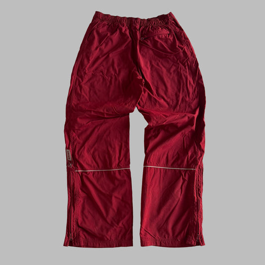 90s Nike Wide Leg Track Pants - L