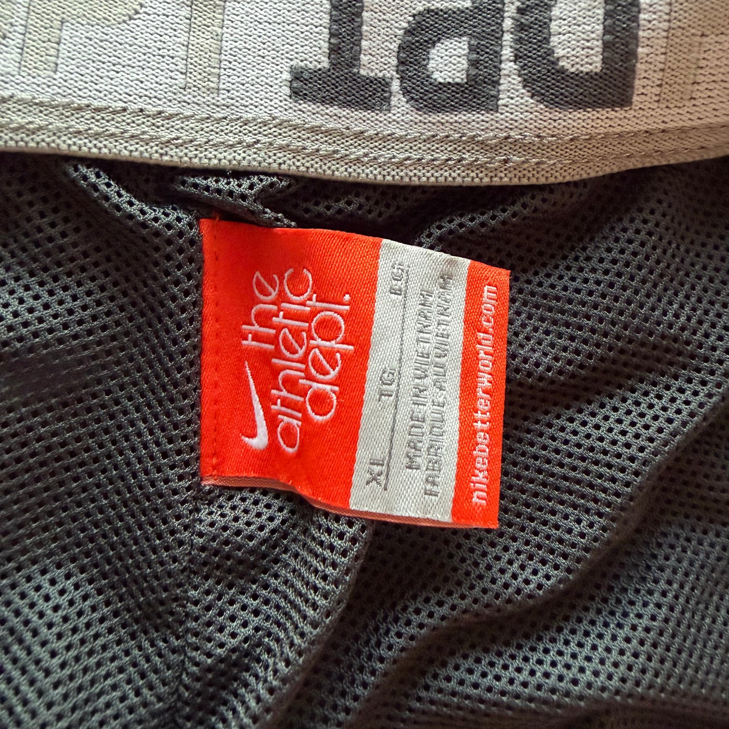 Y2K Nike Wide Leg Striped Track Pants - XL