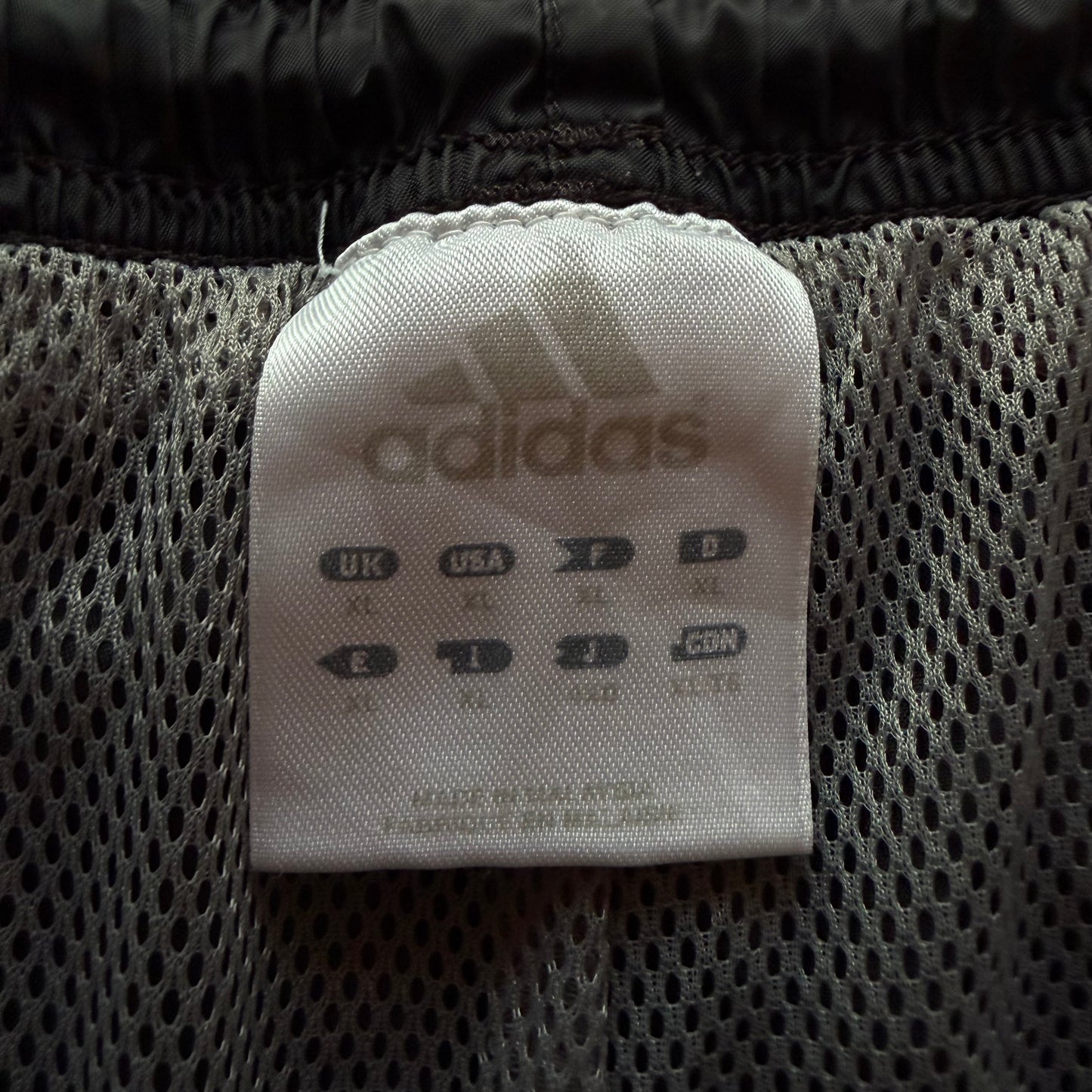 Y2K Adidas Striped Wide Leg Track Pants - XL