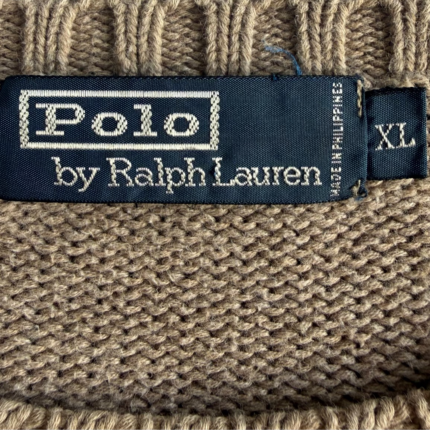 90s Polo Ralph Lauren Heavy Knit - XL