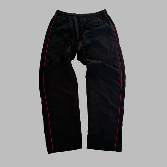 Nike Wide Leg Striped Track Pants - L
