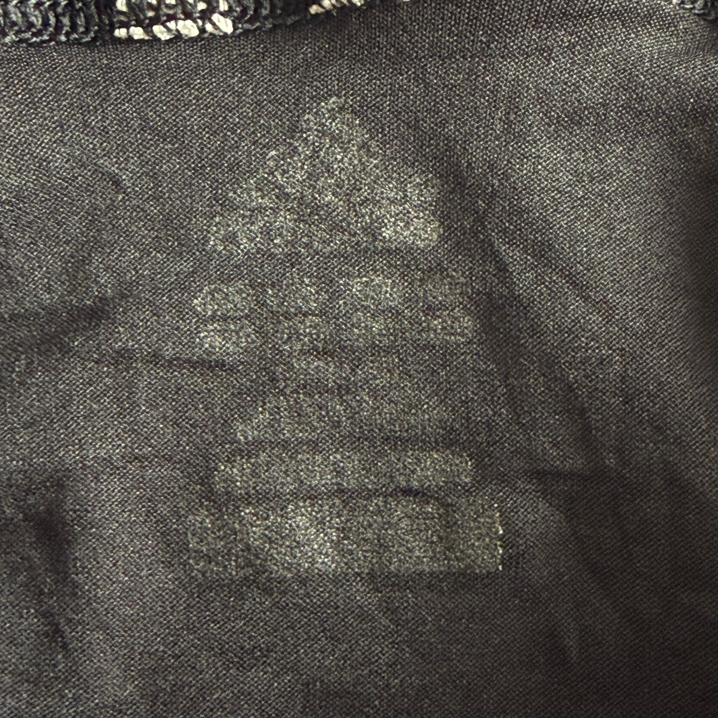Y2K Adidas Panelled Rhinestone Tie Up Activewear Tank - L