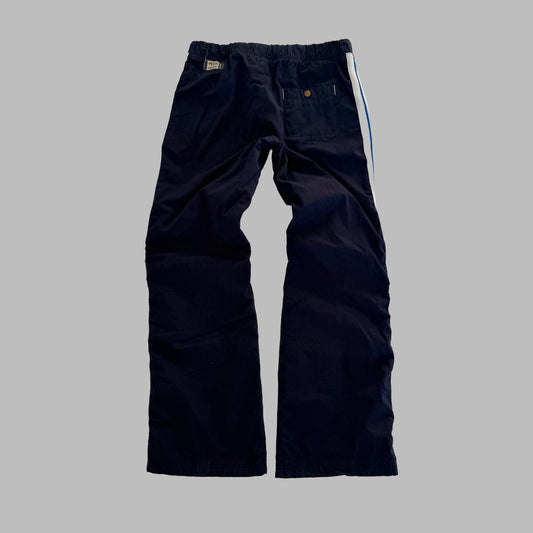 Y2K Nike Wide Leg Striped Pants - S