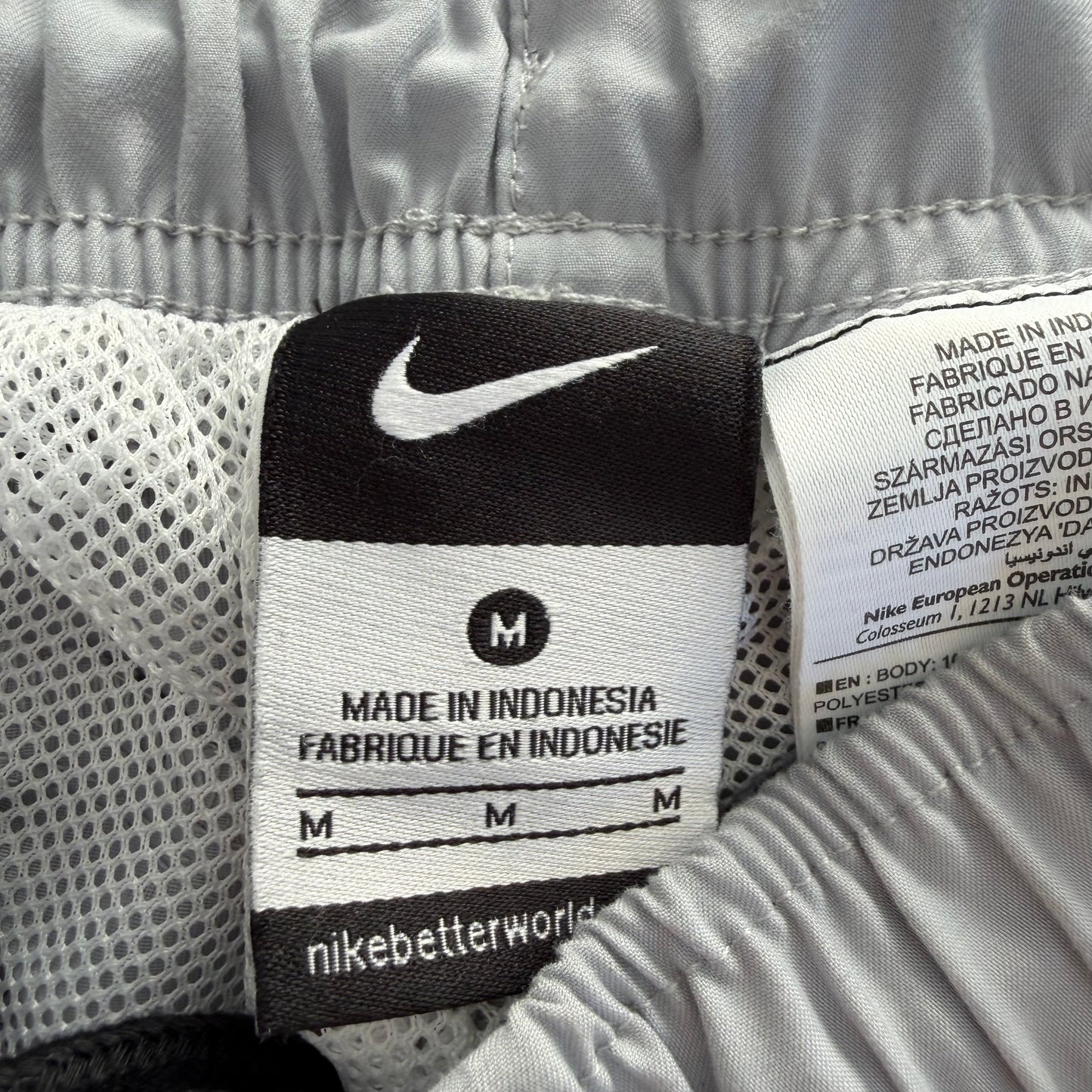 Nike Baggy Striped Track Pants - M