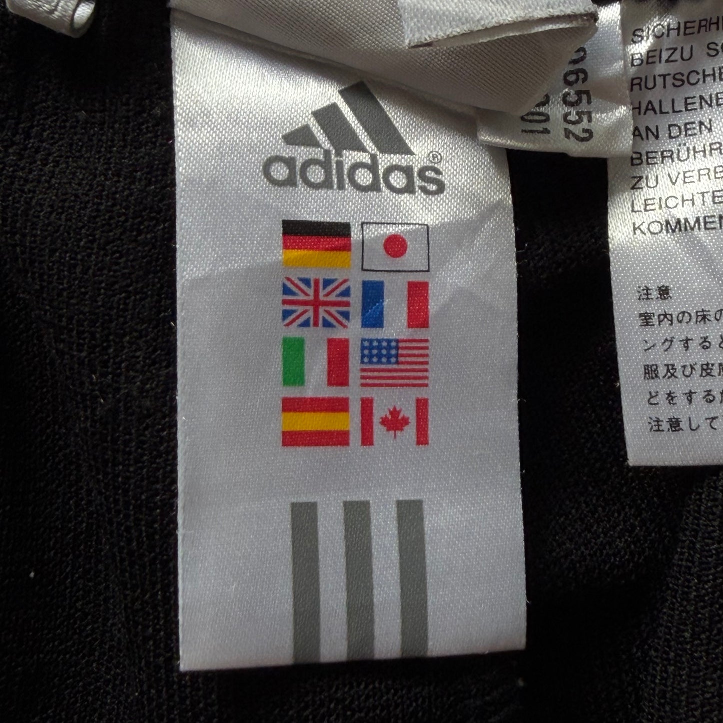 Y2K Adidas Three Stripe Active Track Pants - S