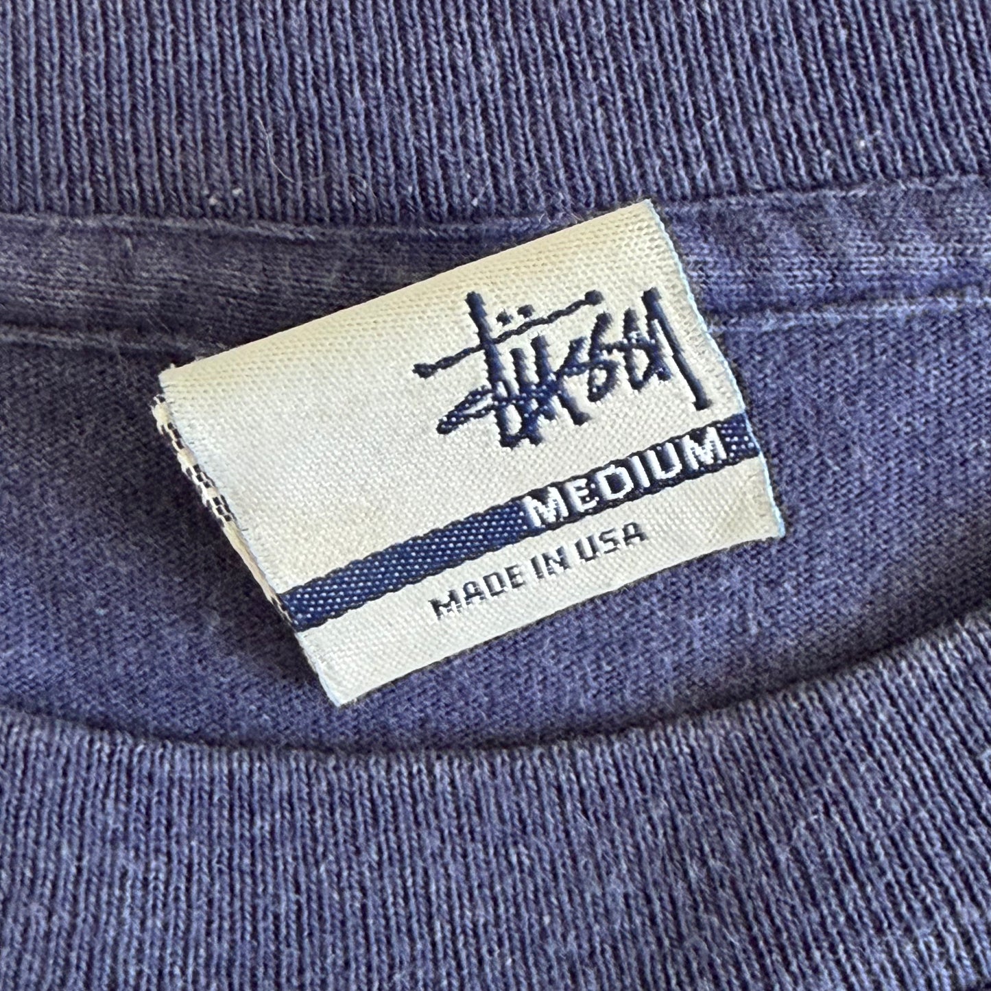 00s Stussy Sneaker T-Shirt - Medium