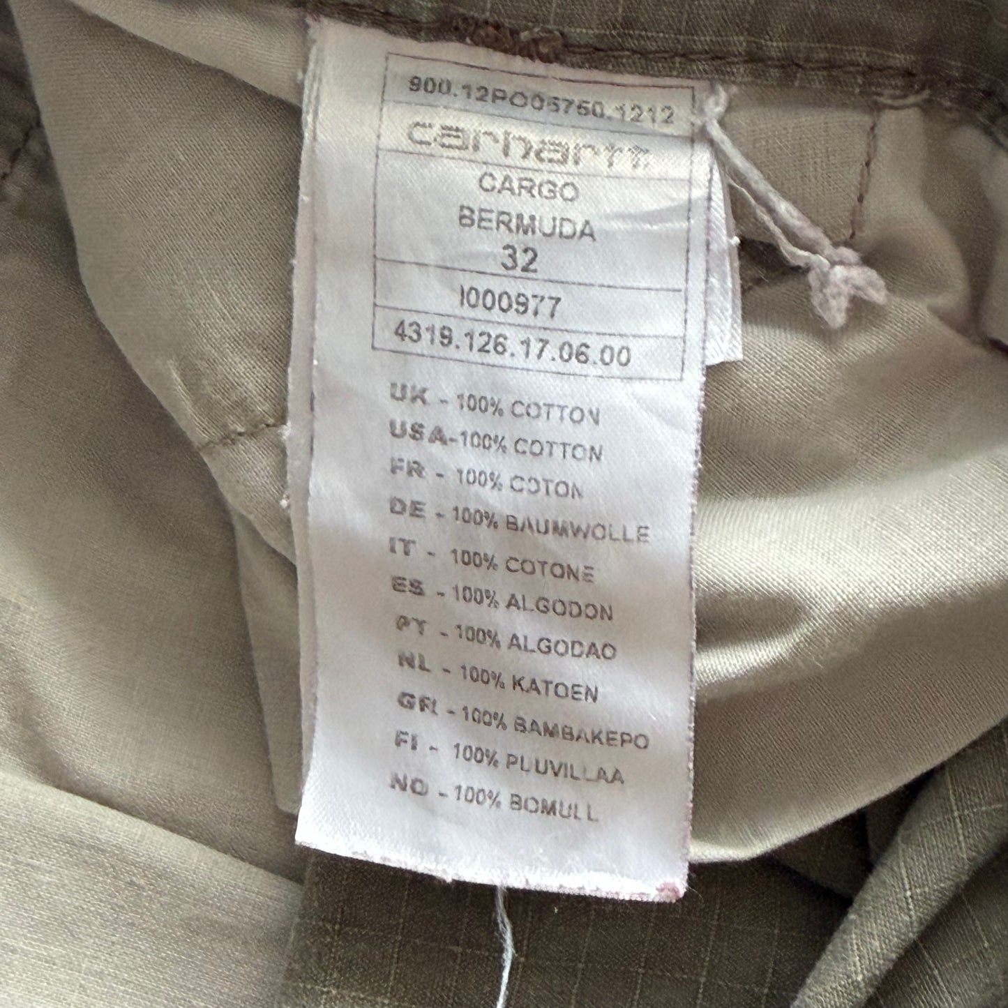 Carpenter Cargo Shorts - 32"