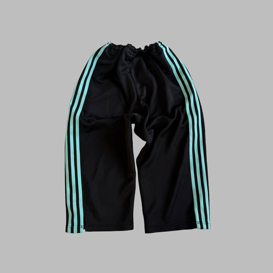 Y2K Adidas Three Stripe Activewear Capris - S