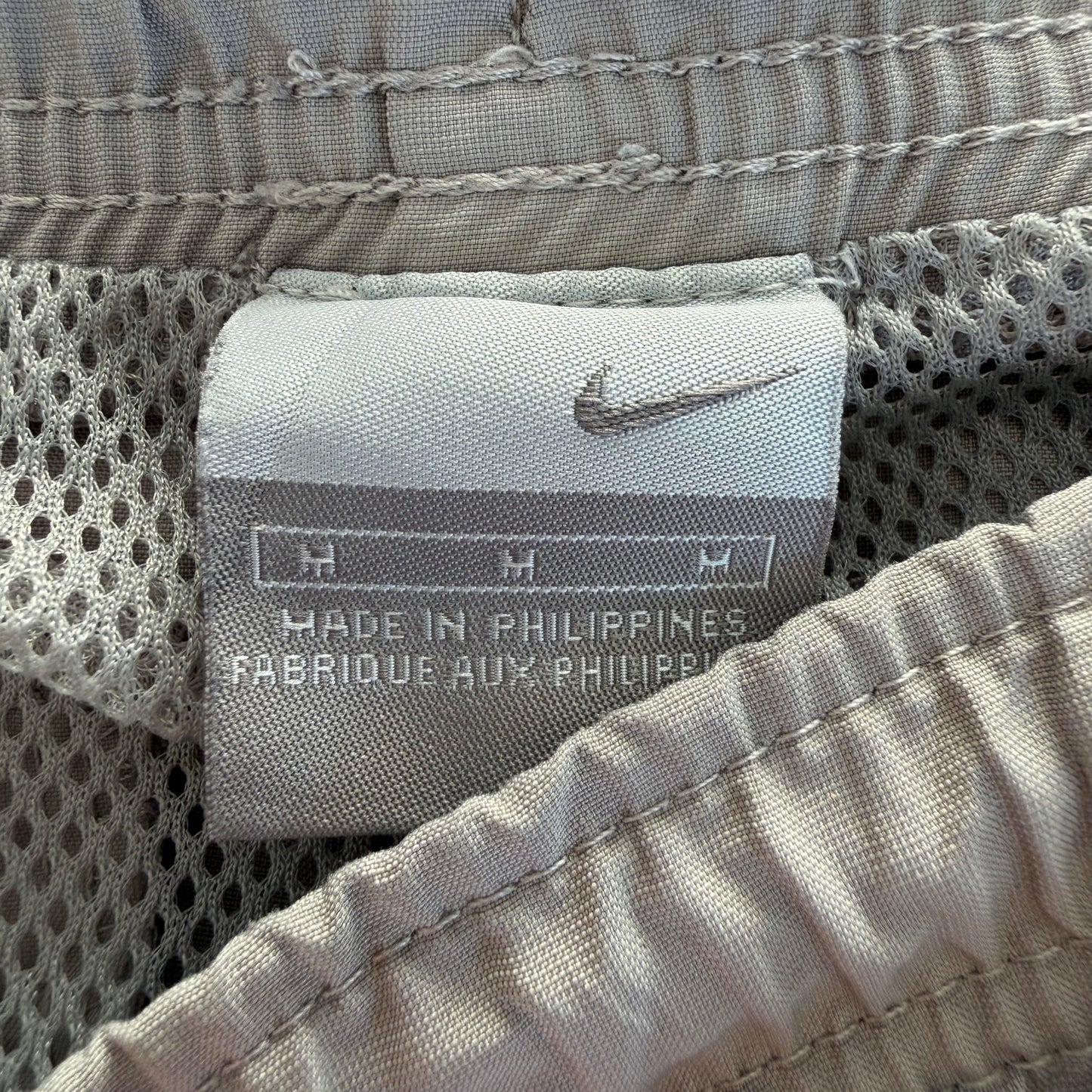 Y2K Nike Wide Leg Striped Track Pants - M