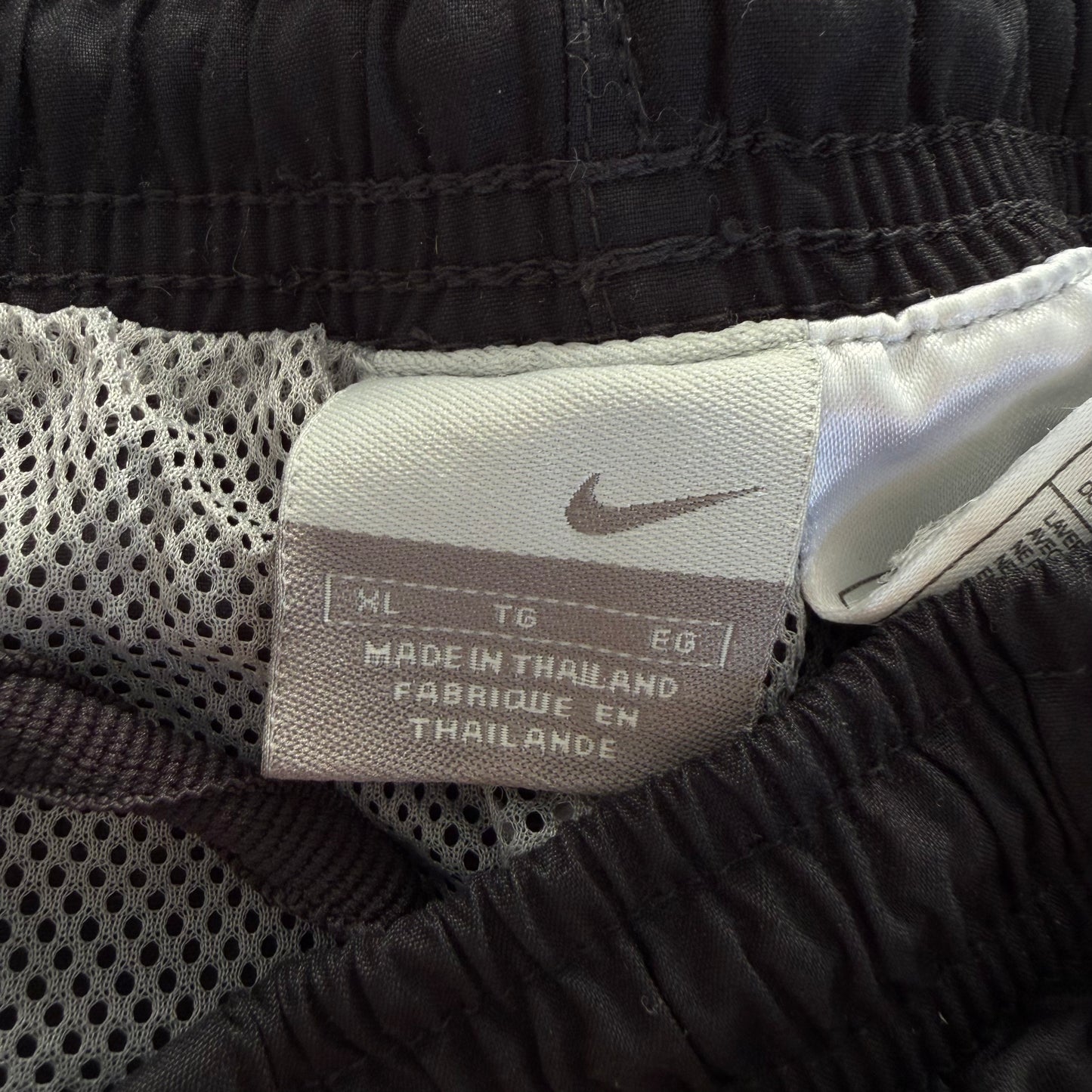 Y2K Nike Wide Leg Striped Track Pants - XL