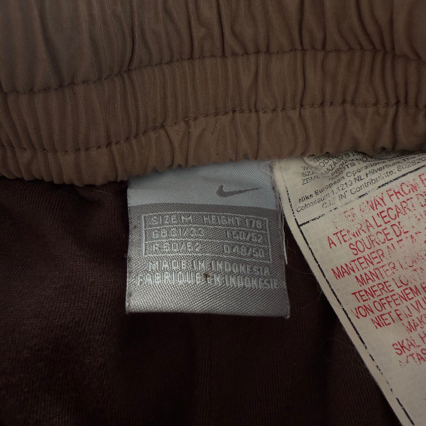 Y2K Nike Minimal Baggy Track Pants - M