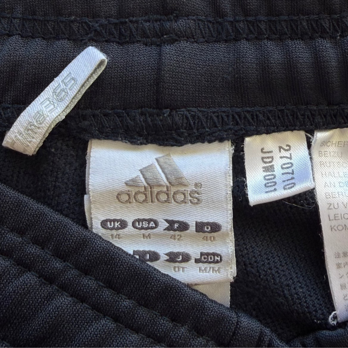 Y2K Adidas Three Stripe Active Track Pants - M