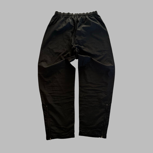 Y2K Nike Wide Leg Striped Track Pants - L