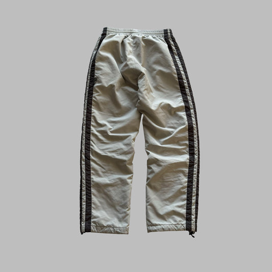 90s Adidas Three Stripe Heavyweight Track Pants - S