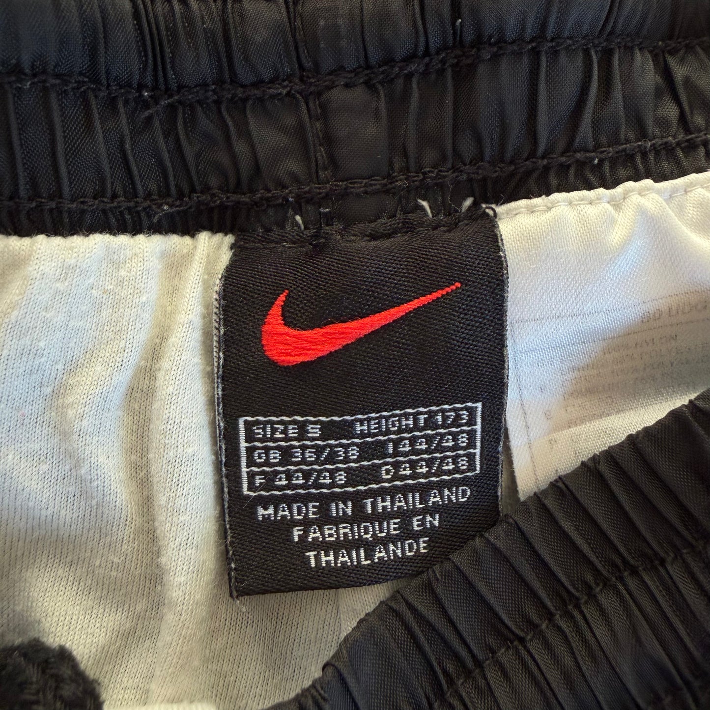 Y2K Nike Straight Leg Striped Track Pants - S